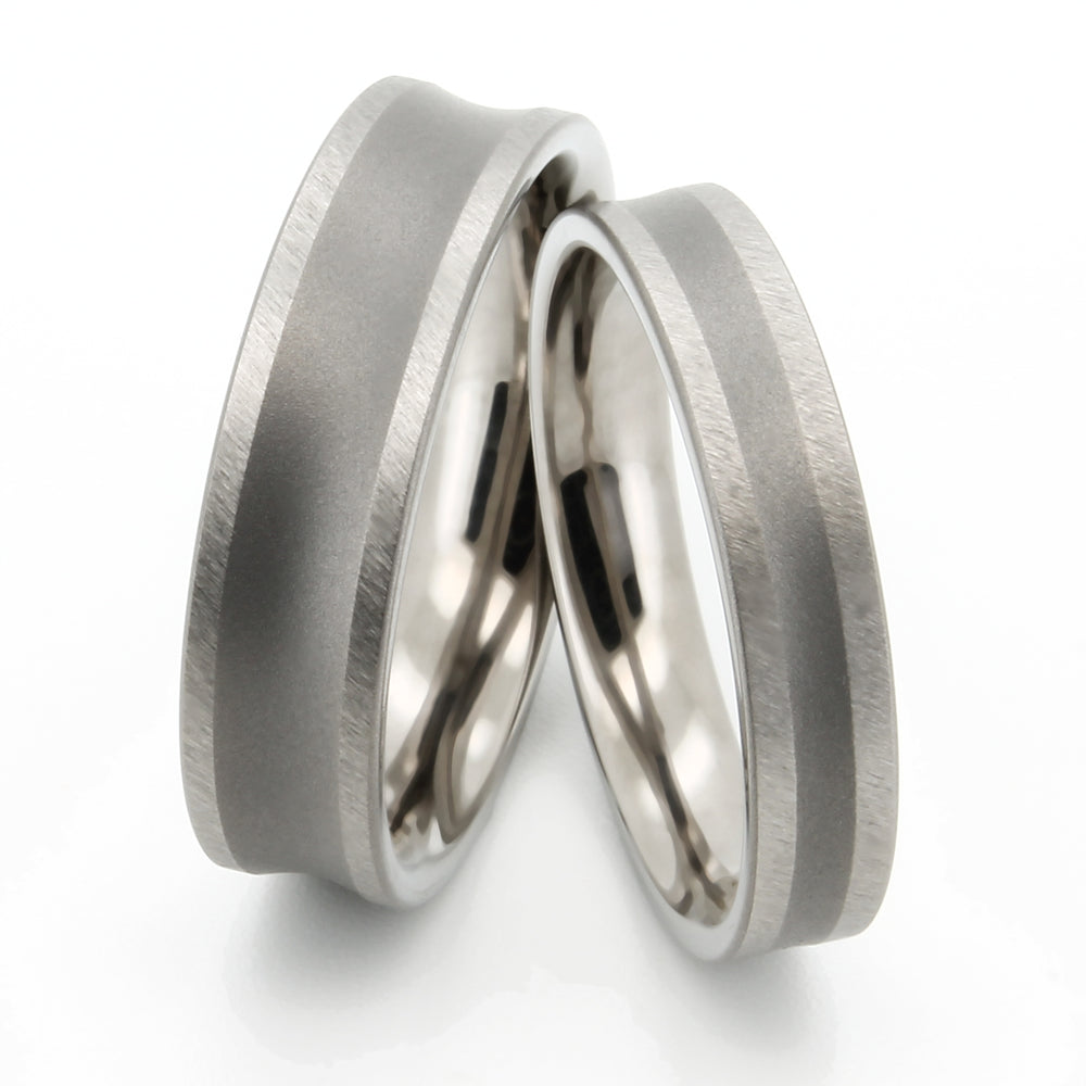 TICO® I Eheringe & Trauringe Titan Pur ER06SMBRF15