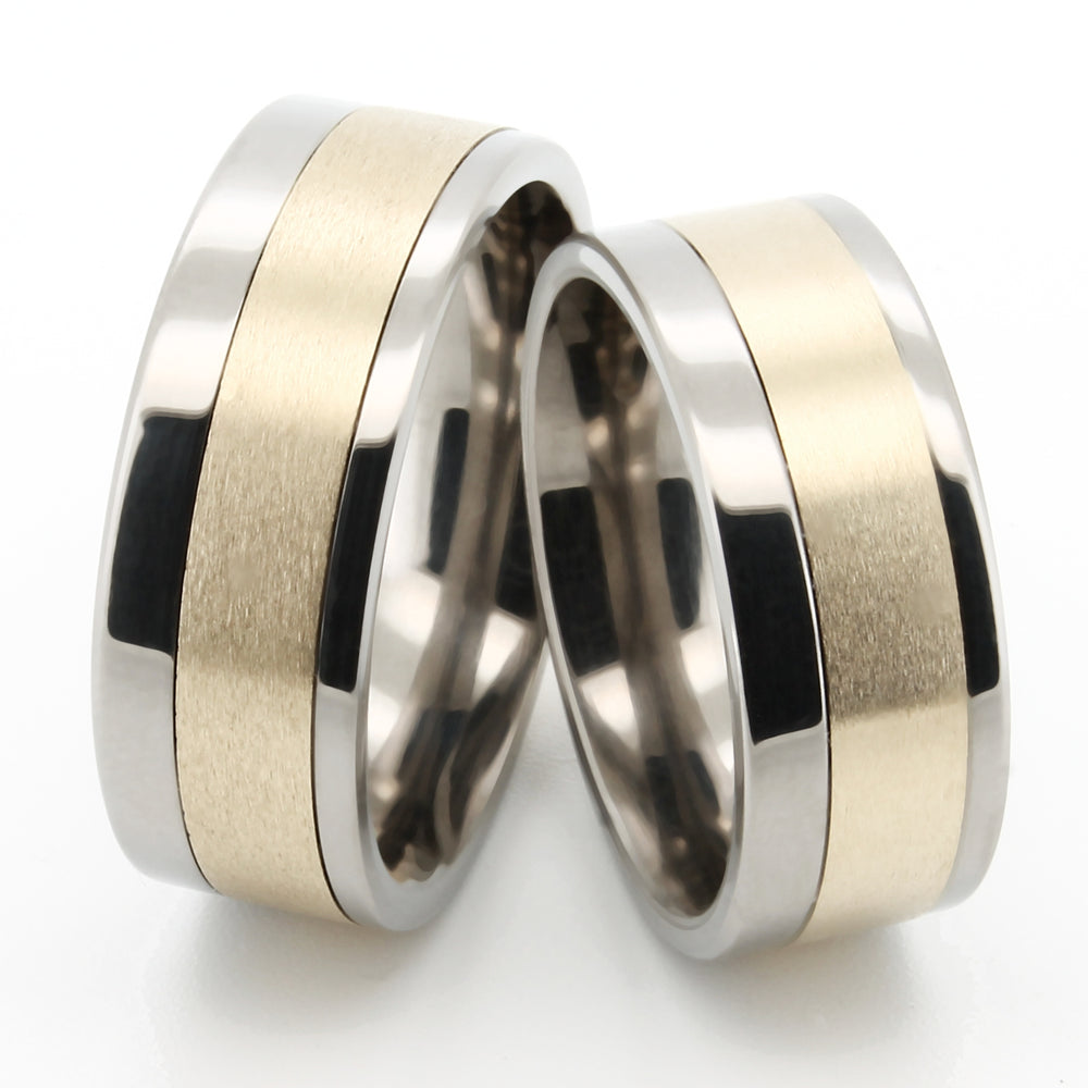 TICO® I Eheringe & Trauringe Titan Pur ER05-A-GG-BRF20