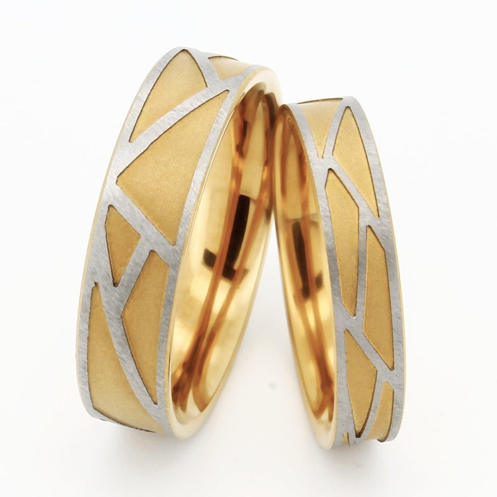 Eheringe & Trauringe Titan IP Gold - TICO
